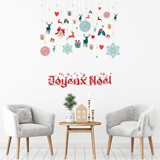 Ambiance Sticker Kerstmis Merry Christmas Stickers