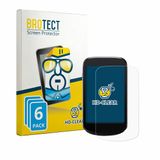 BROTECT - Screenprotector voor iGPSPORT BSC500 - Folie Beschermfolie transparant 6 Stuks