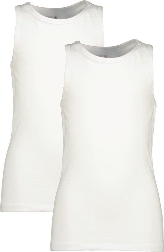 Vingino BOYS TANK (2-PACK) - Real White - Maat 122/128