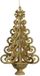 Goodwill Kerstbal Kerstboom Per 2 stuks - Goud - H26cm