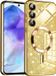 Techsuit Luxury Glitter Back Cover hoesje met MagSafe voor Samsung Galaxy A55 - Goud