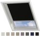 DTCH® Dakraam rolgordijn verduisterend, zwart, voor VELUX FK06