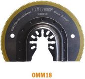 CMT OMM18-X1 87mm Ronde BIM/TiN multitoolzaagblad voor hout en metaal