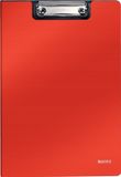 Leitz Solid Clipboard A4 met Kaft, Felrood