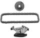 PartsTec kit de chaîne pour pompe à huile, type PTA114-0310, adapté pour VW Golf IV (hatchback, code modèle 1J1)