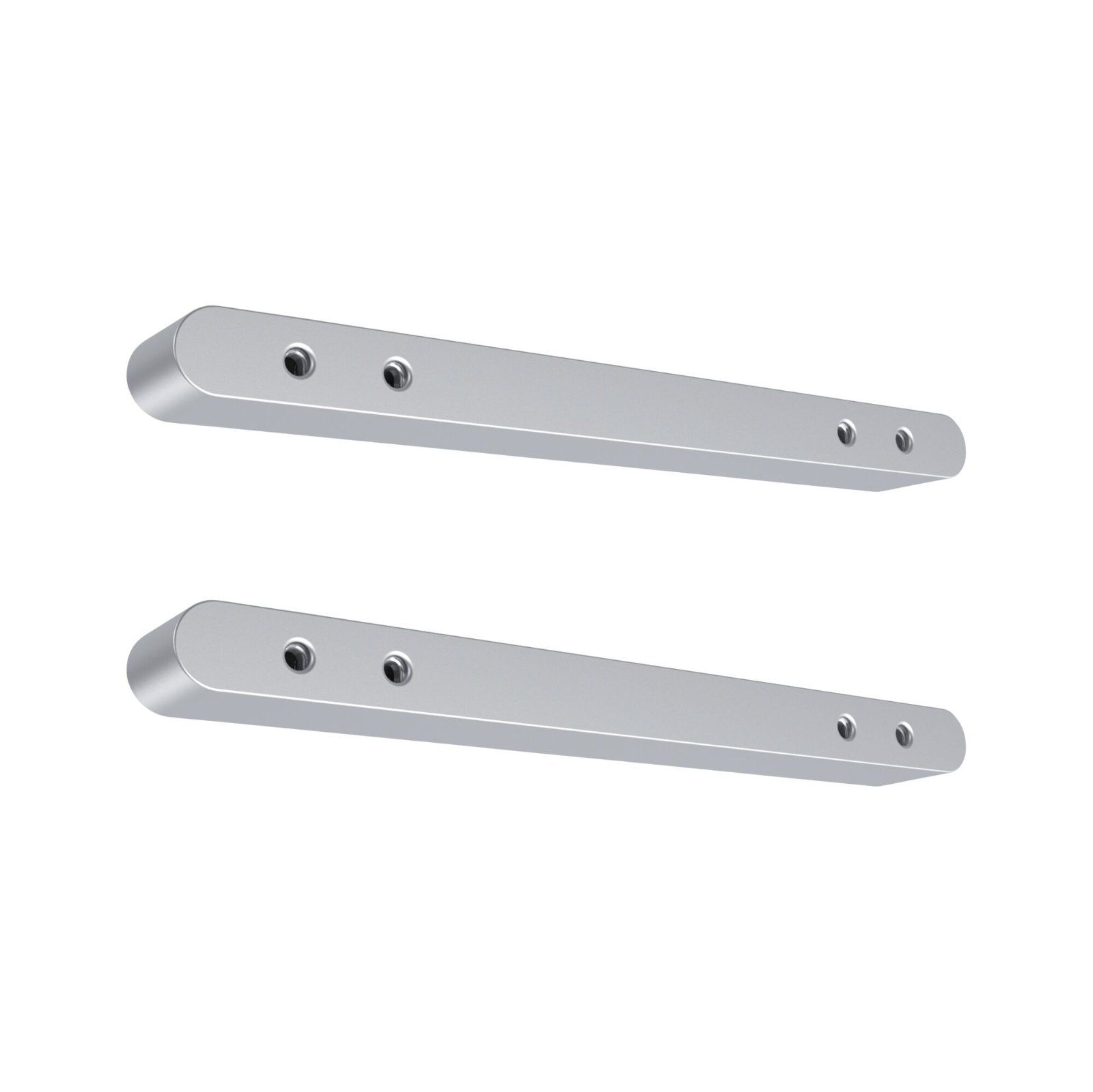 Paulmann CorDuo Kabelsysteem montageset - Set van 2 - Chroom mat