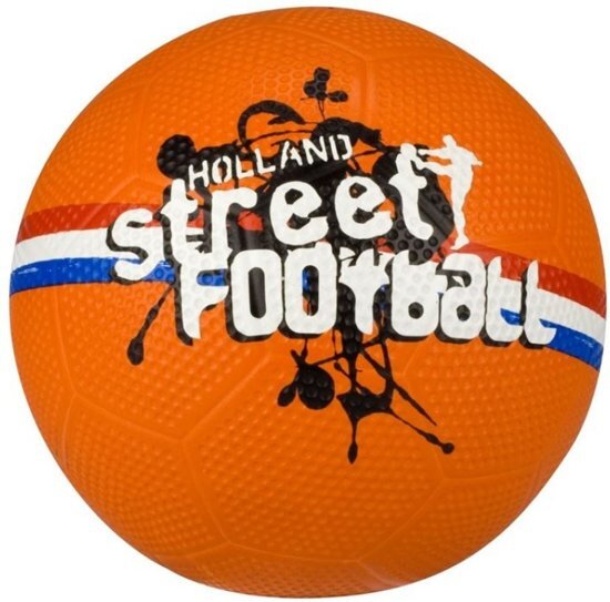 Avento Straatvoetbal - Holland-Brazil-World - Oranje/Rood/Wit/Blauw/Zwart - 5
