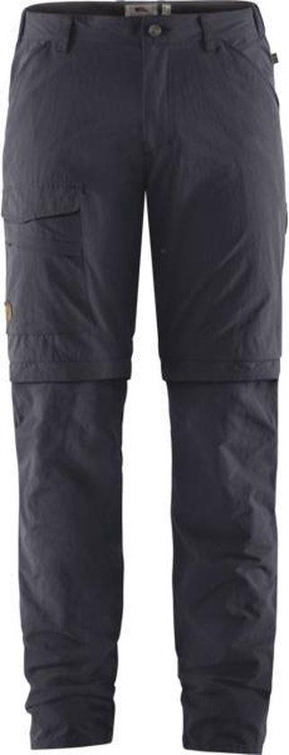 Fjallraven Travellers Zip-Off Outdoorbroek Heren - Dark Navy - Maat 56