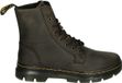 Dr. Martens COMBS LEATHER DARK BROWN Heren Veterschoen - Bruin - Maat 47