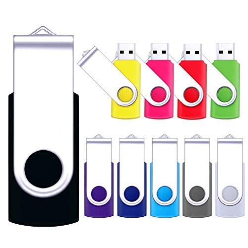 General USB-stick (20 x 64 MB), 16 MB-512 MB, 1 GB-32 GB, USB 2.0, zwart