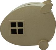 Decopatch Ideeënbus/Brievenbus Caravan Bruin Karton
