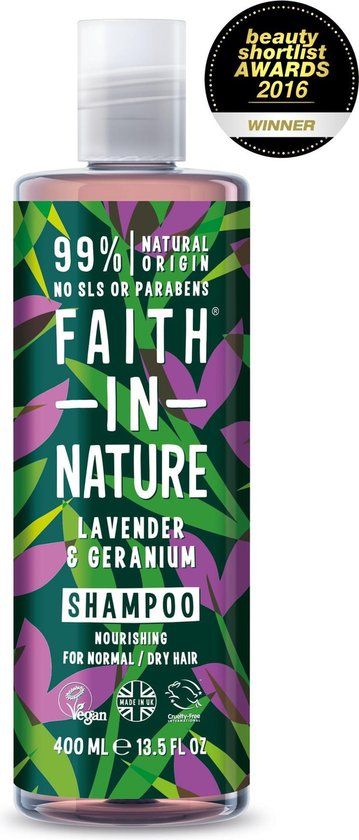 Faith In Nature Shampoo Lavender/Geranium - 400ml