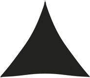 vidaXL - Zonnescherm - Driehoekig - 5x5x5m - Oxford Stof - Zwart