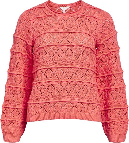 Object Liva Trui Roze Dames XS - Lange Mouw - Acryl - 2024
