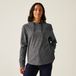 Regatta Mayse Wandelfleece met Capuchon voor Dames - Polyester - Lange Mouw - Grijs