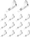 Goodivery Clips de nappe en acier inoxydable, set de 14, pour extérieur et fêtes - Argent