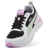 PUMA Sneakers X-Ray 4 Enfant et Adolescent, Black Créme de Mint White Green, 36 EU