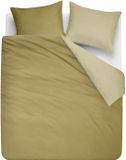 Beddinghouse Warm dekbedovertrek - Lits-Jumeaux - 240 x 200/220 cm - Geel