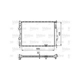 Valeo Radiateur 735116 | Compatibel met: NISSAN QASHQAI / QASHQAI +2 I