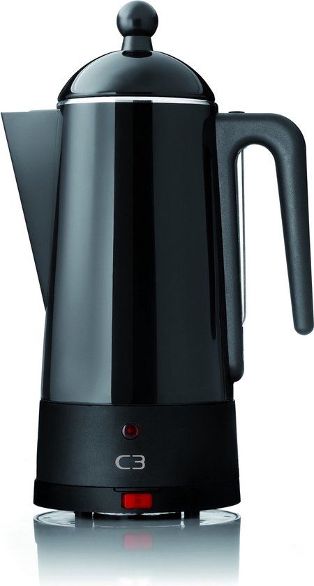 C3 Design Percolator Elektrische koffiepercolator 1,5 l Roestvrijstaal