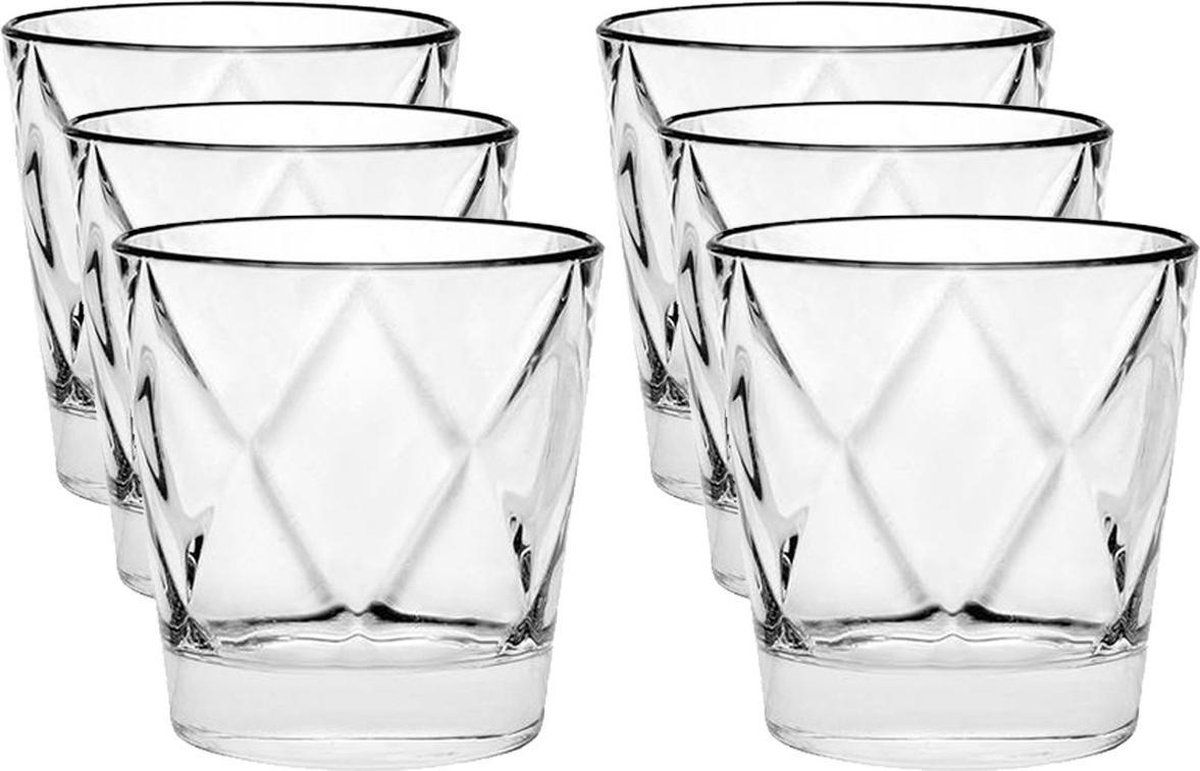 Vidivi Concerto Drinkglazen - 290 ml - Transparant - 12 stuks