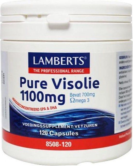 Lamberts Pure Visolie - 1100 mg - 120 Capsules