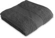 Handdoek Antraciet katoenen handdoek 50 x 90 cm - 450 g/m²