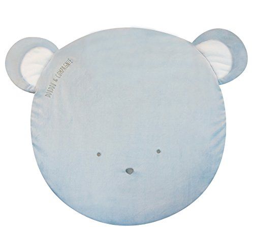 Doudou et Compagnie tapidou tapijt beer blauw