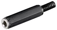 Goobay 6.35 mm Jack Connector - Female - Black - 10 Pack