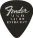 Fender 351 Dura-Tone Picks 1,21 mm - Jeu de médiators