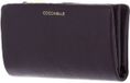 COCCINELLE Leren portemonnee C-Me Softy Wallet Prune donkerpaars