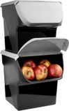 Vilde Doos voor Groenten en Fruit Uien Aardappelen Appels 13 l 2 stuks