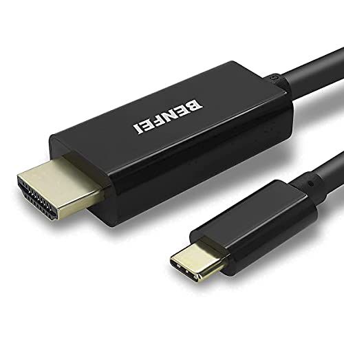 BENFEI USB Type C naar HDMI 4K UHD-kabel - 0.9M - Verguld