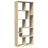 VidaXL Boekenkast 67x25x161.5 cm Sonoma Eikenhout