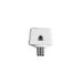 Ekon ECTELFIXADSL3P tussenstuk voor kabels 2x Terminal plug RJ11 Wit