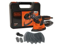 BLACK+DECKER Mouse™ Detailschuurmachine - 120W - Met accessoires en koffer