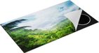 Chefcare Inductie Beschermer Jungle Uitzicht op de Seychellen - 95x55 cm