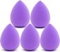 Intirilife Set van 5 Make Up Spons Ei Make-up Spons in Donker Paars