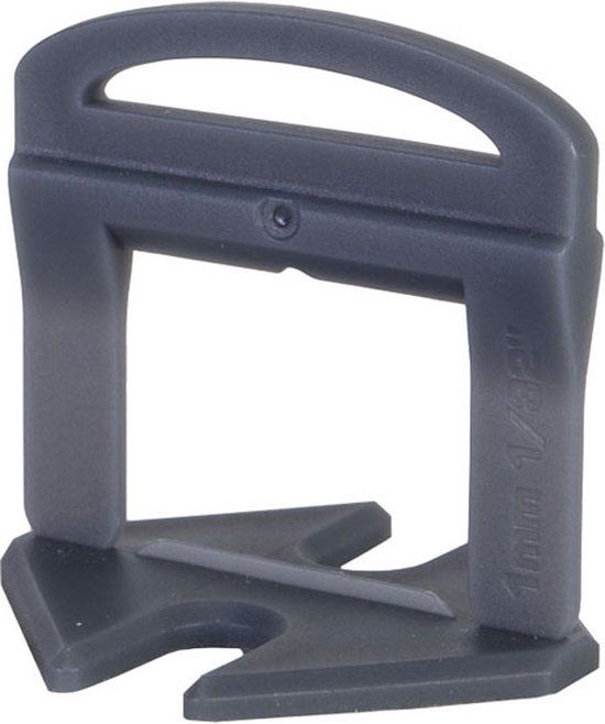 Rubi 02839 Delta Levelling Clips - 1,0mm (400st)