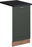 Vicco Fame-Line Vaatwasserfrontpaneel – 45 cm, WB Antraciet Groen-Goud Landhuis