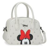 Joumma Disney Bowlogue Minnie Bolso Beige 22,5x14,5x9,8 cm PU y Polyester