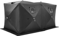 Vevor Vistent 6-8 Personen Visparaplu Campingtent Ijsvissen Tent 3,6x1,8x2m