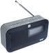 Dual 74872 DAB 71 Draagbare digitale radio (FM/DAB+ tuner, zendergeheugenfunctie, LCD-display, voeding of batterijvoeding) zwart