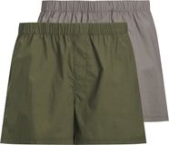 JACK & JONES Jacmilano Woven Boxershorts, 3 stuks, Bruin, S
