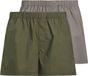 JACK & JONES Jacmilano Woven Boxershorts, 3 stuks, Bruin, S