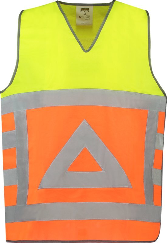 Tricorp tabard verkeersregelaar - fluor oranje / fluor geel - 453011 - maat M-L