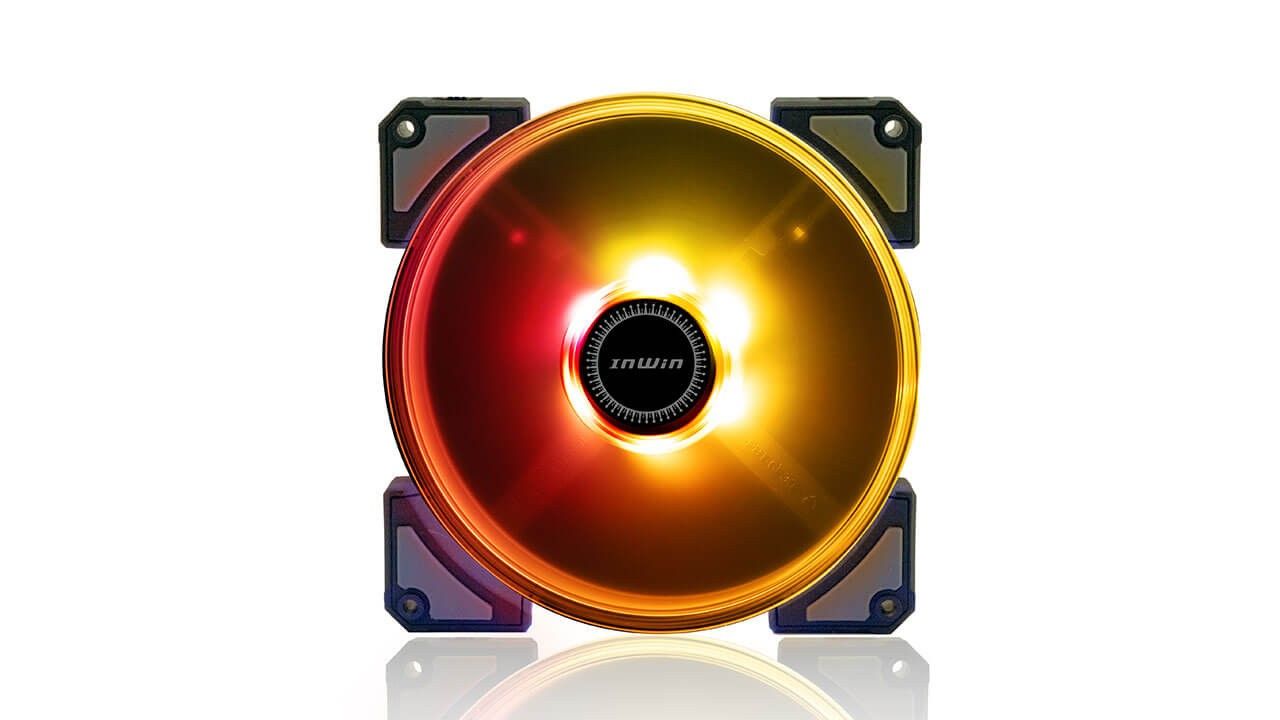 In Win CROWN AC120 Fan - Zwart, Wit