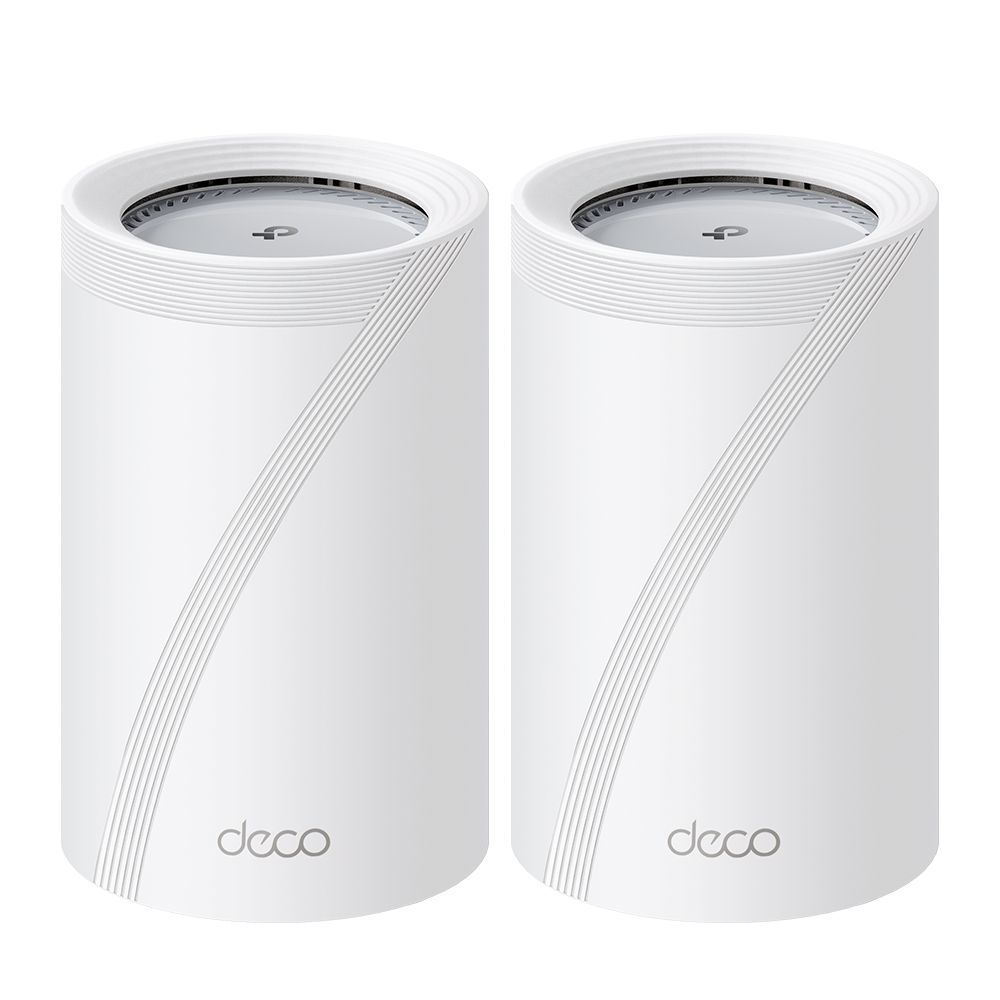 TP-Link Deco BE65 Pro (2-pack) Tri-band Wi-Fi 7 Mesh System - White