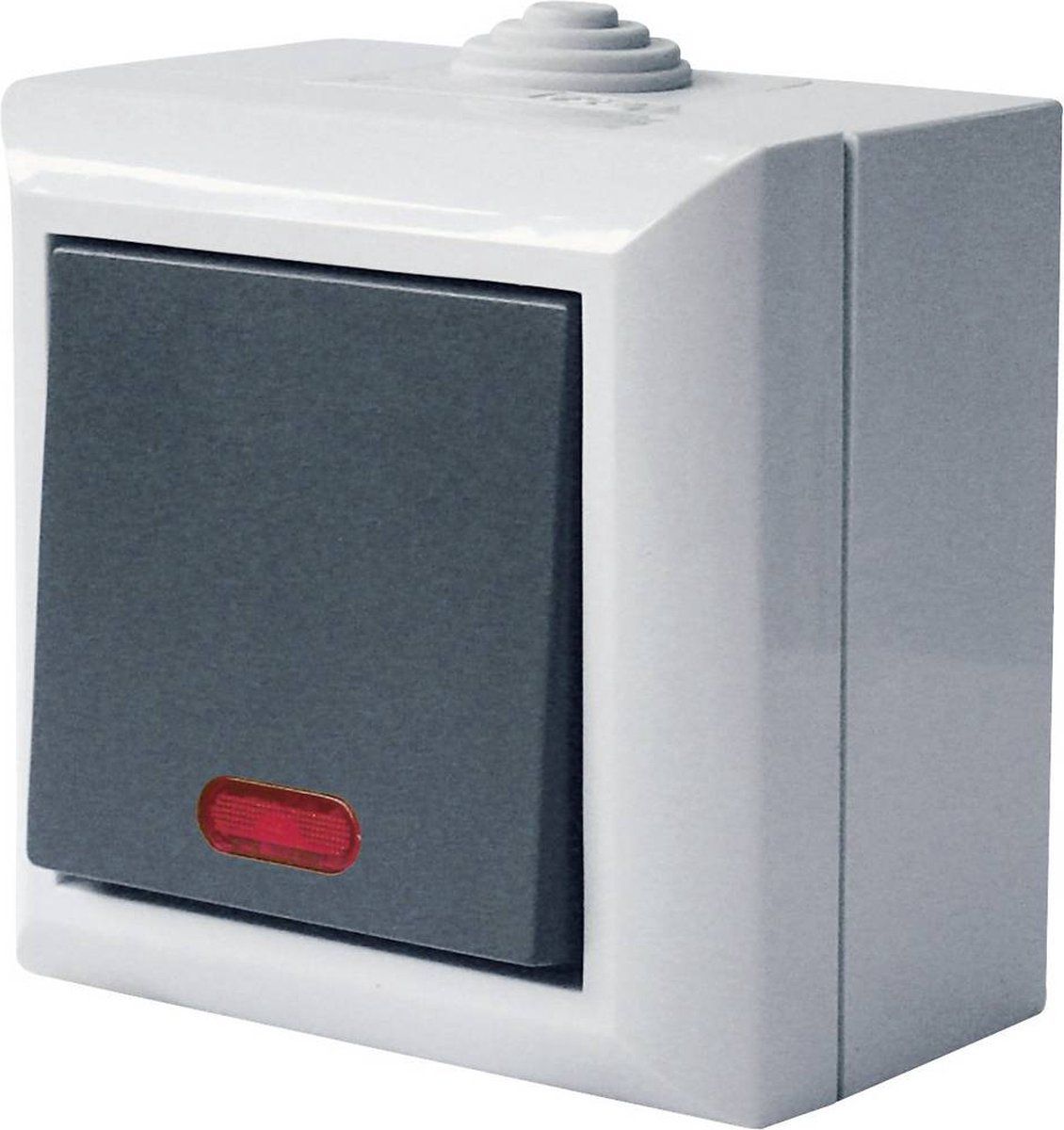 GAO 9165 Business-Line Verwarmingsnoodschakelaar spatwaterdicht Grijs