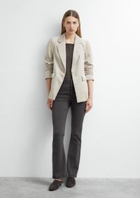 comma Jeans-Hose donkerbruin
